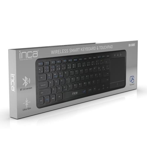 INCA IBK-568BT Dual Mod Bluetooth + 2.4g Touch Pad Smart Keyboard KLAVYE